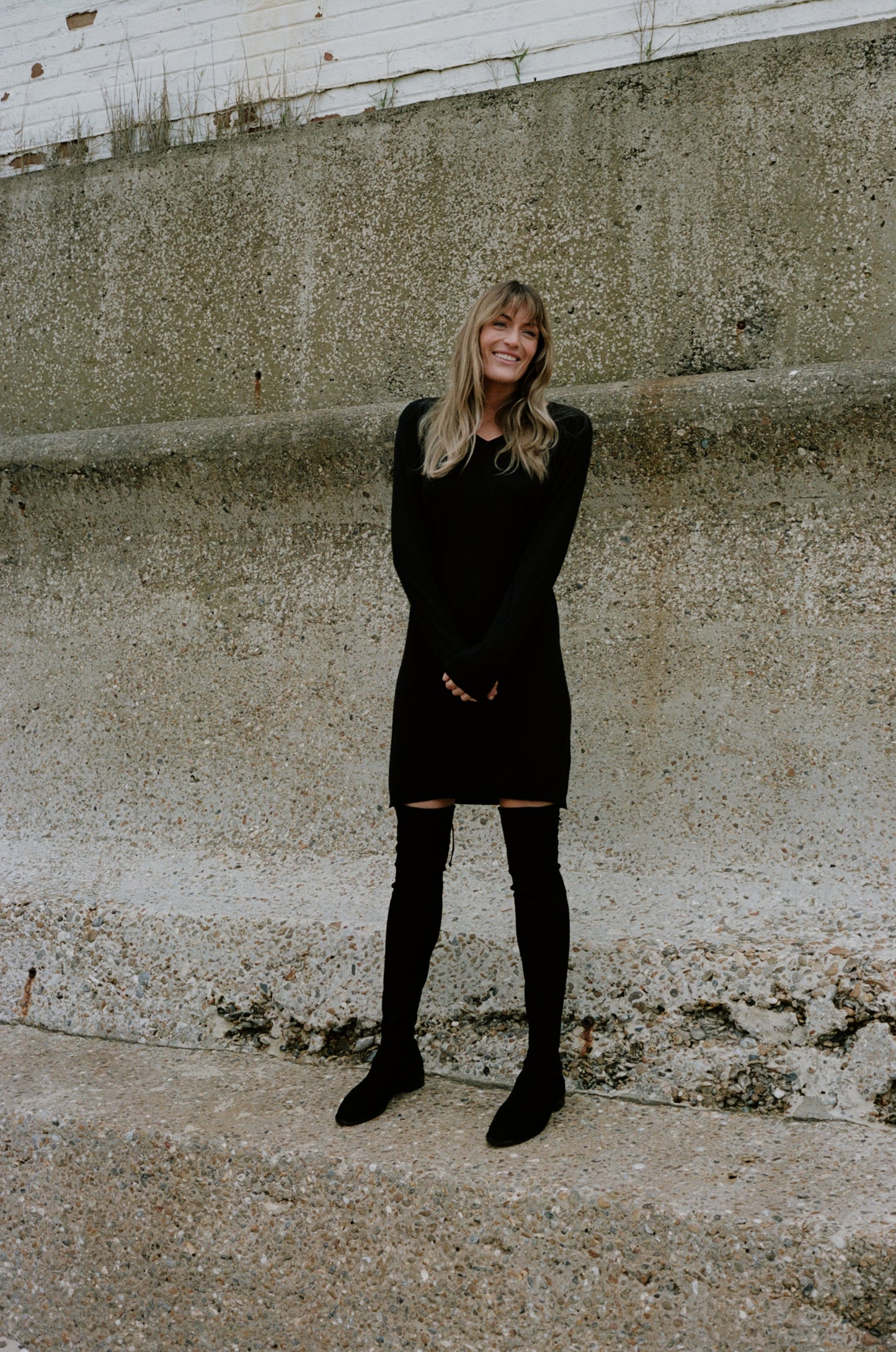 Super Soft Silk & Cashmere Dress