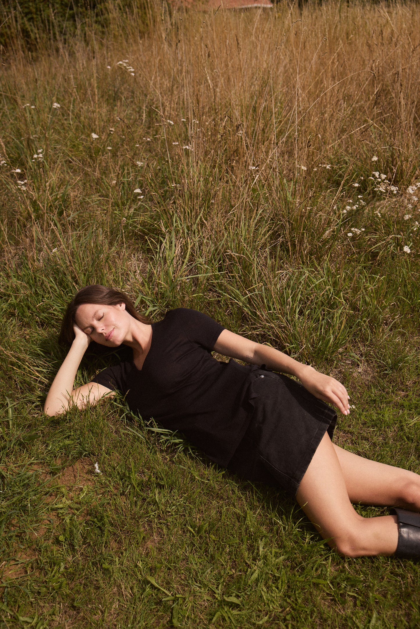 Short Sleeve Silk & Cashmere T-shirt