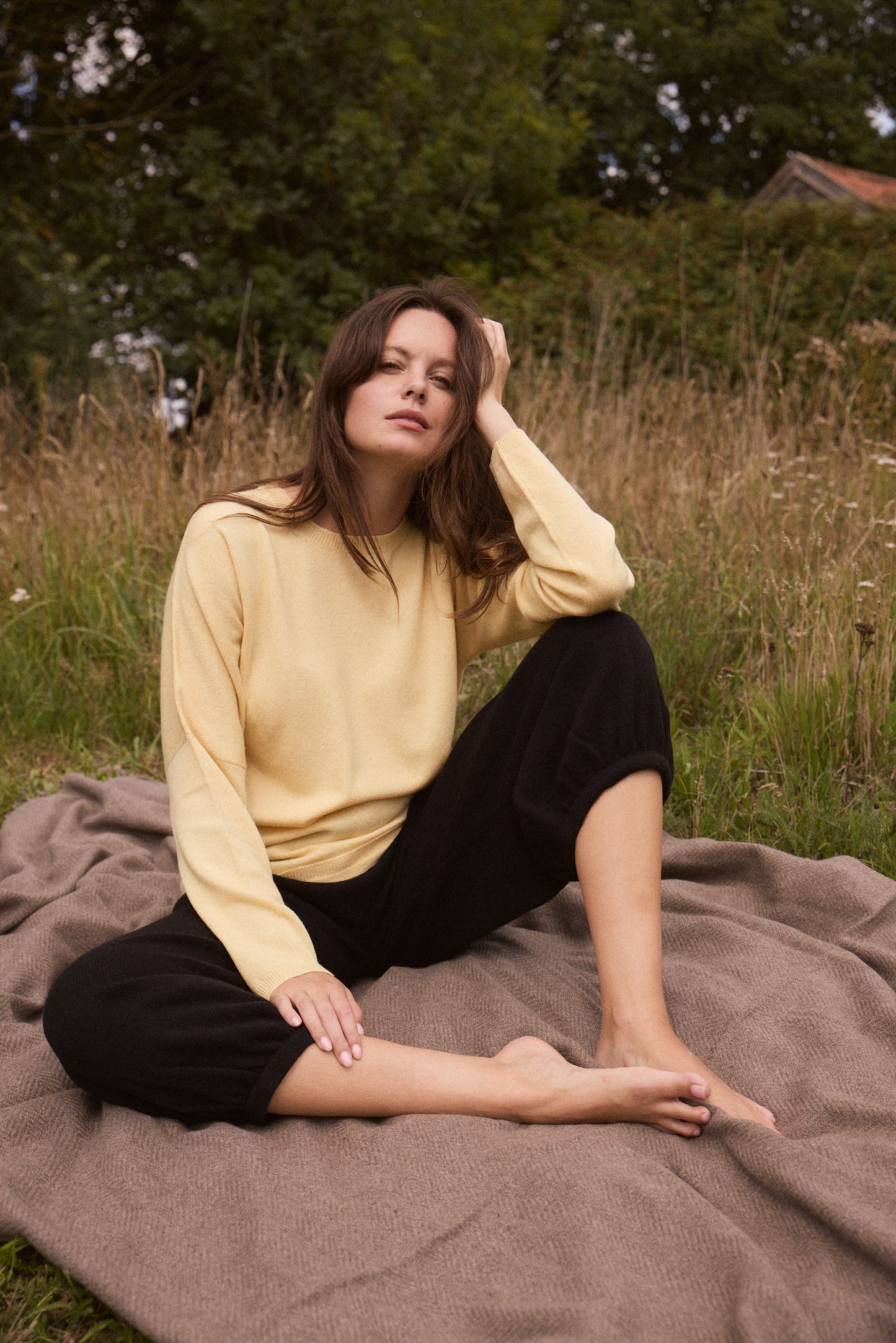 Wool & Cashmere Jogging Bottoms