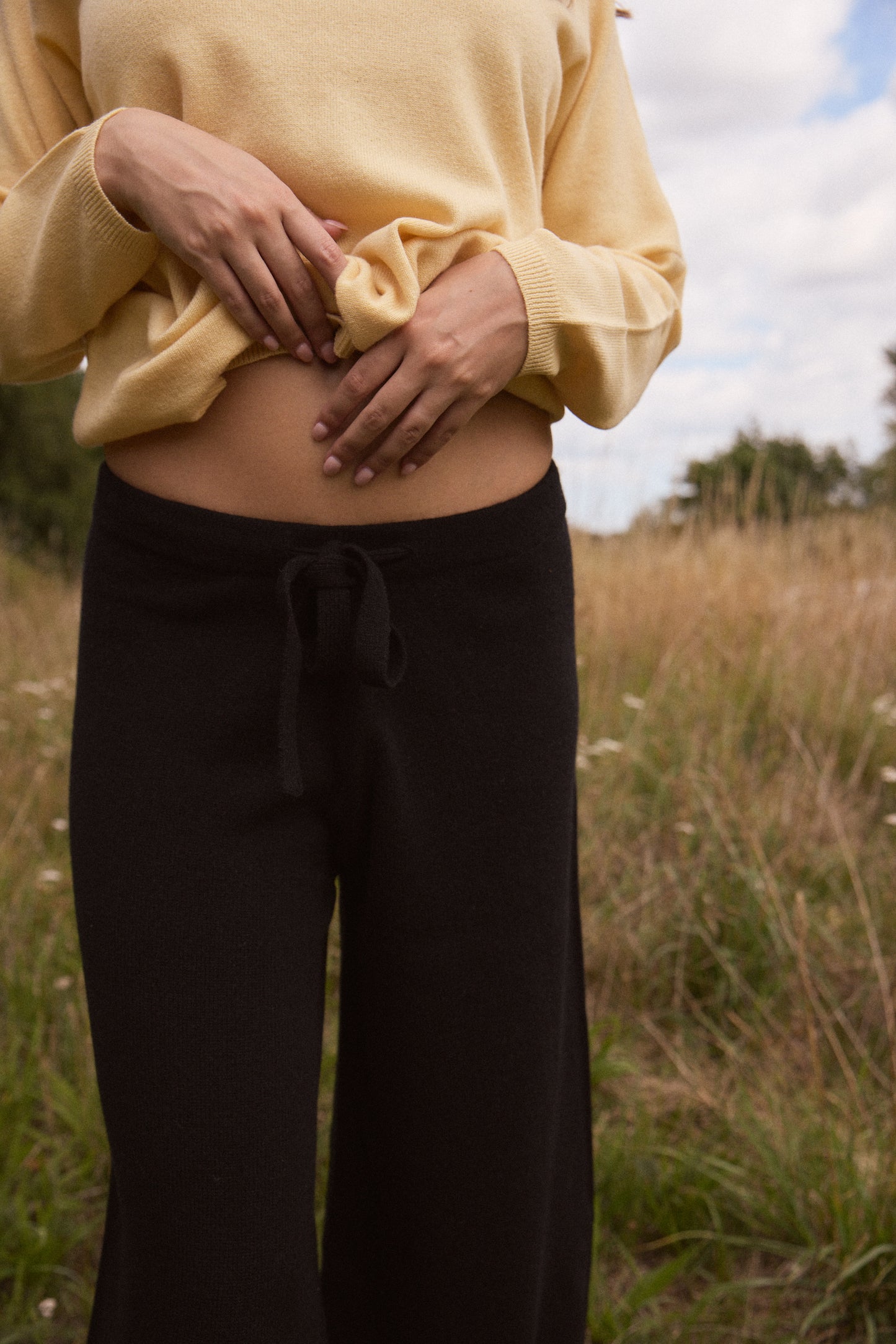 Wool & Cashmere Jogging Bottoms