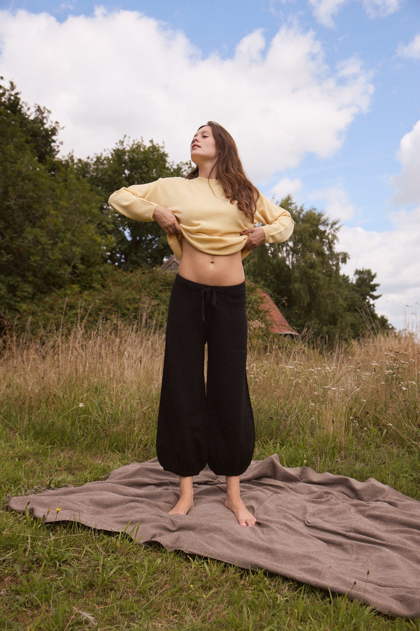 Wool & Cashmere Jogging Bottoms