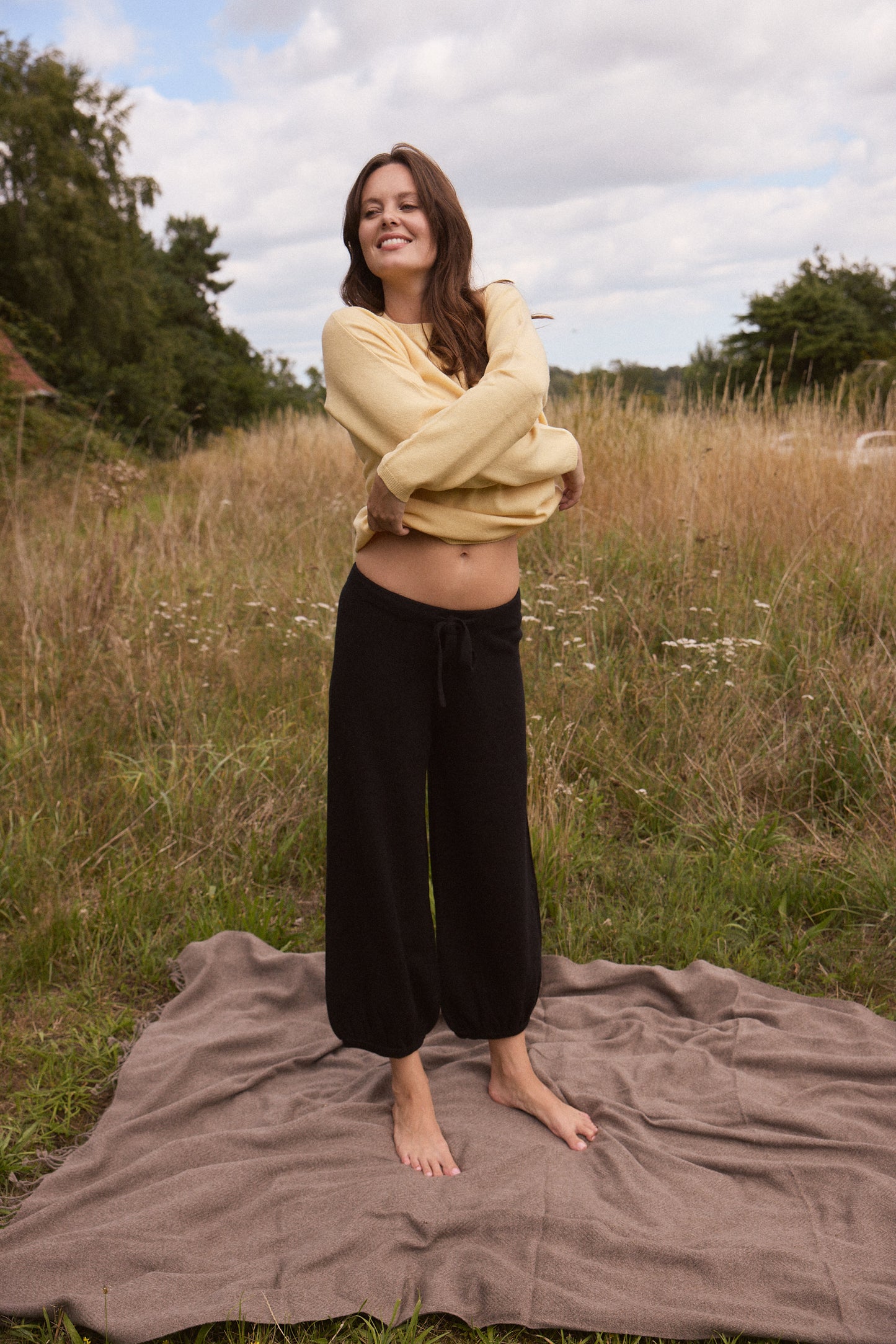 Wool & Cashmere Jogging Bottoms