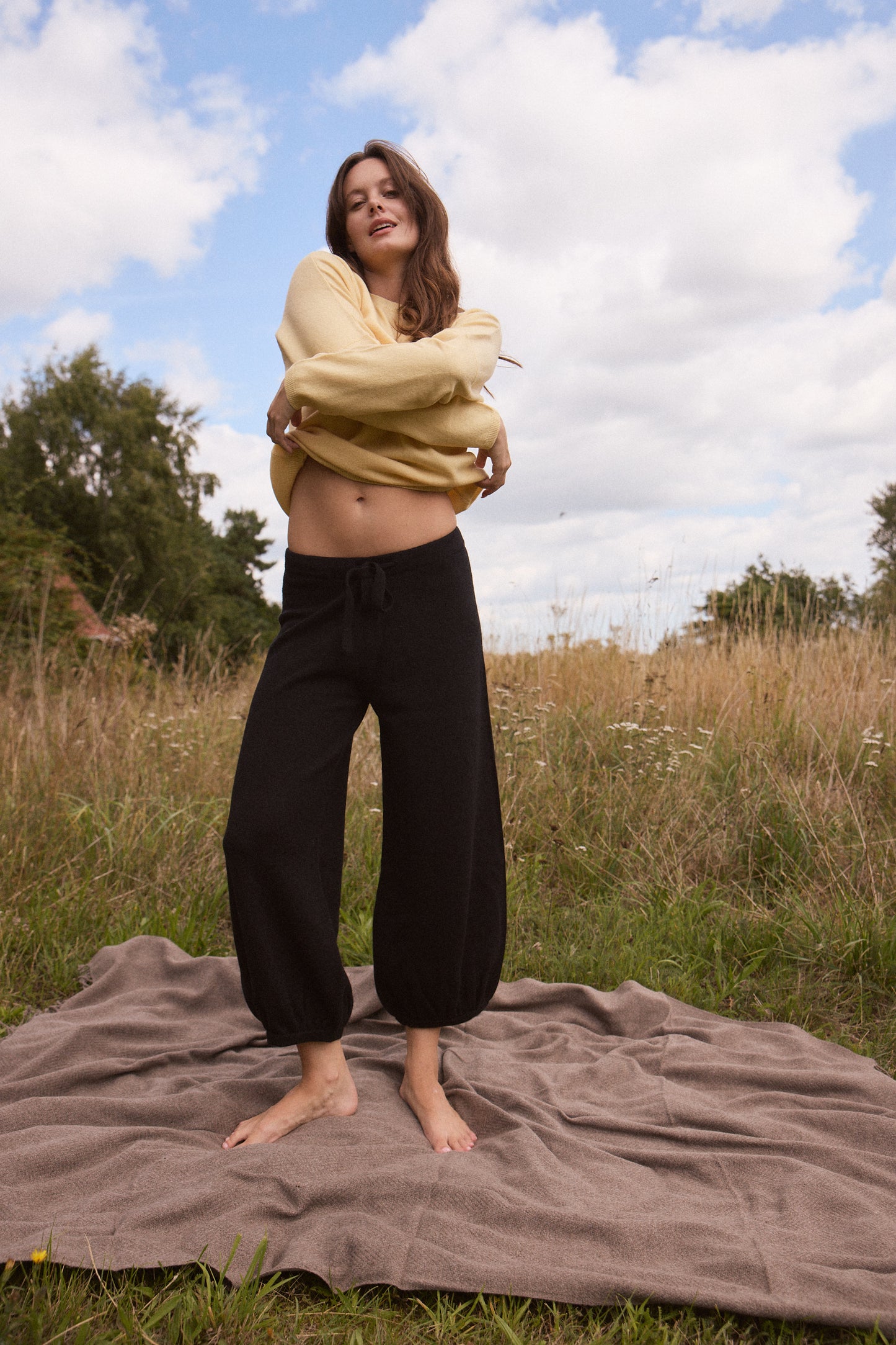 Wool & Cashmere Jogging Bottoms