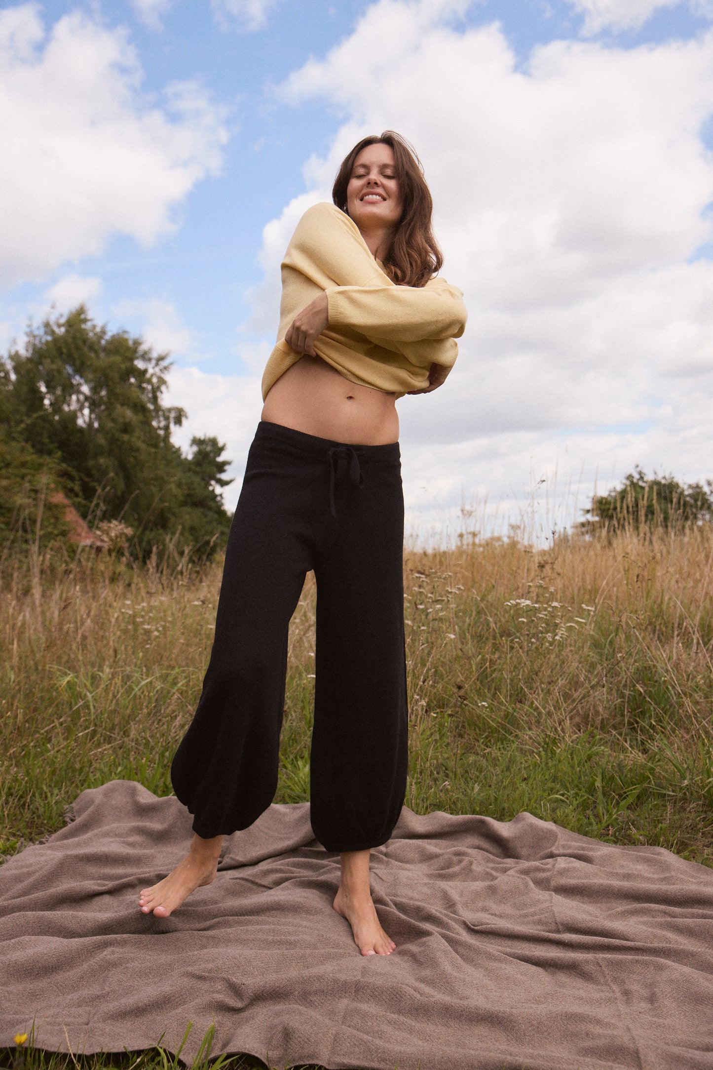Wool & Cashmere Jogging Bottoms