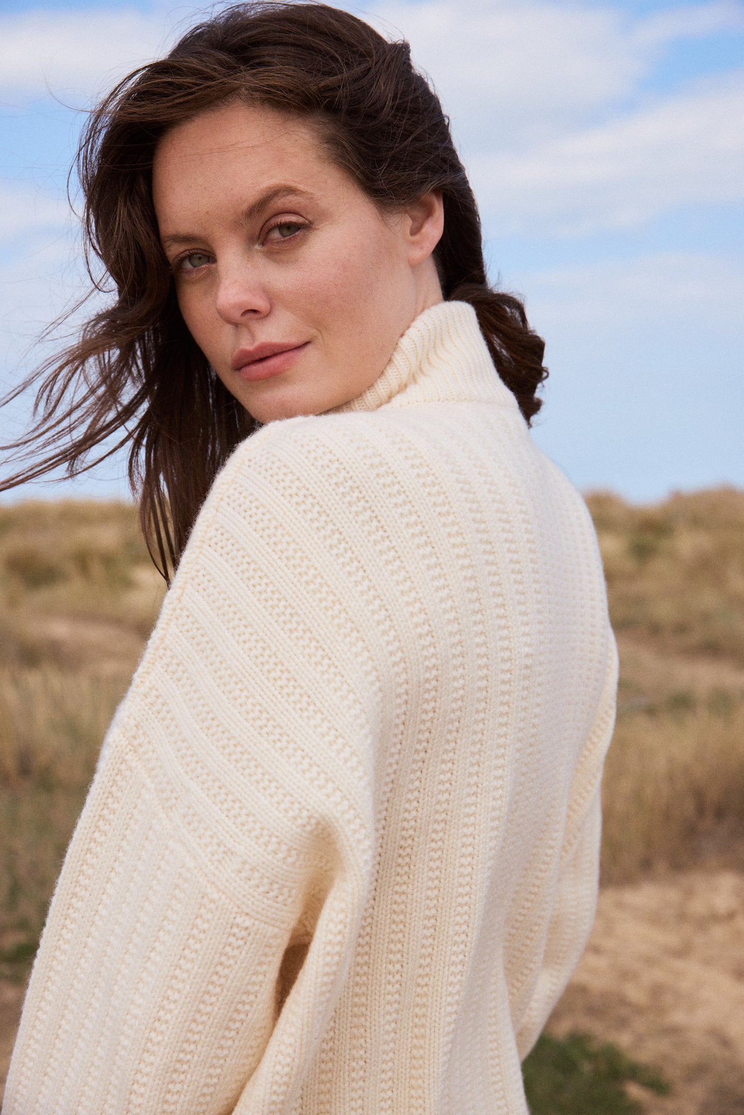 Wool & Cashmere Zip Cardigan