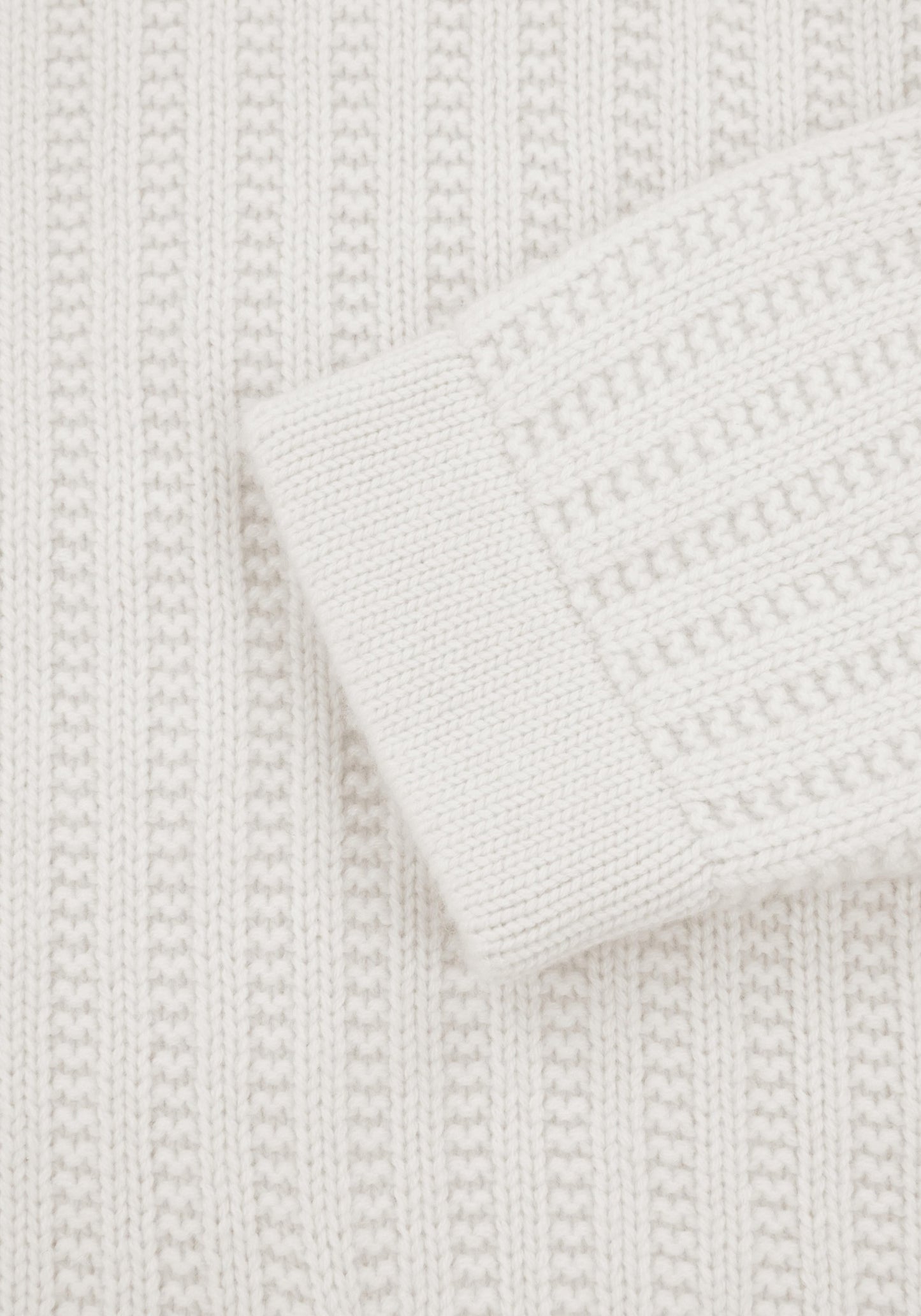 Wool & Cashmere Zip Cardigan.