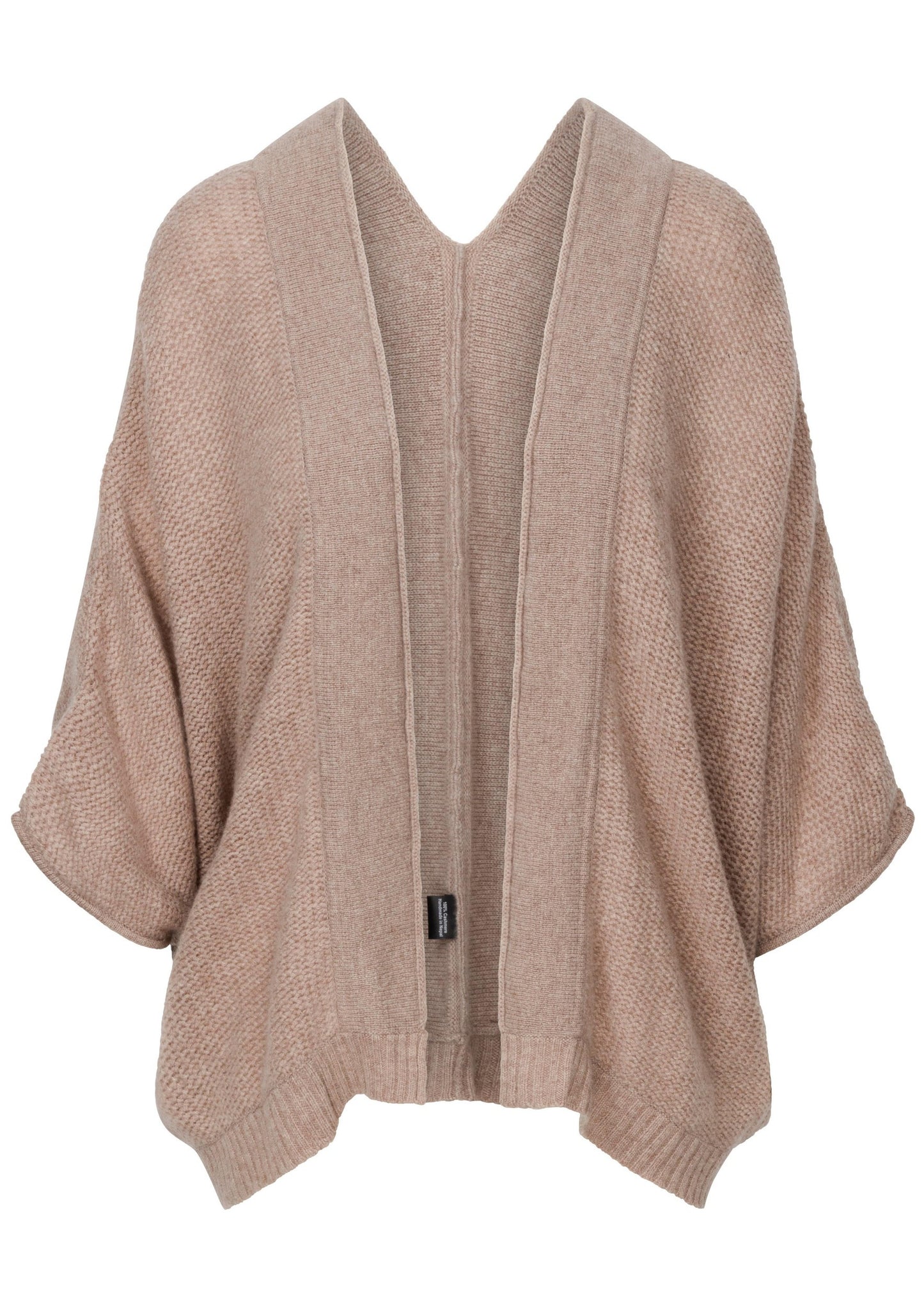 100% Cashmere Three Quarter Length Open Cardigan. LAST FEW REMAINING. WAS £295 now £195.