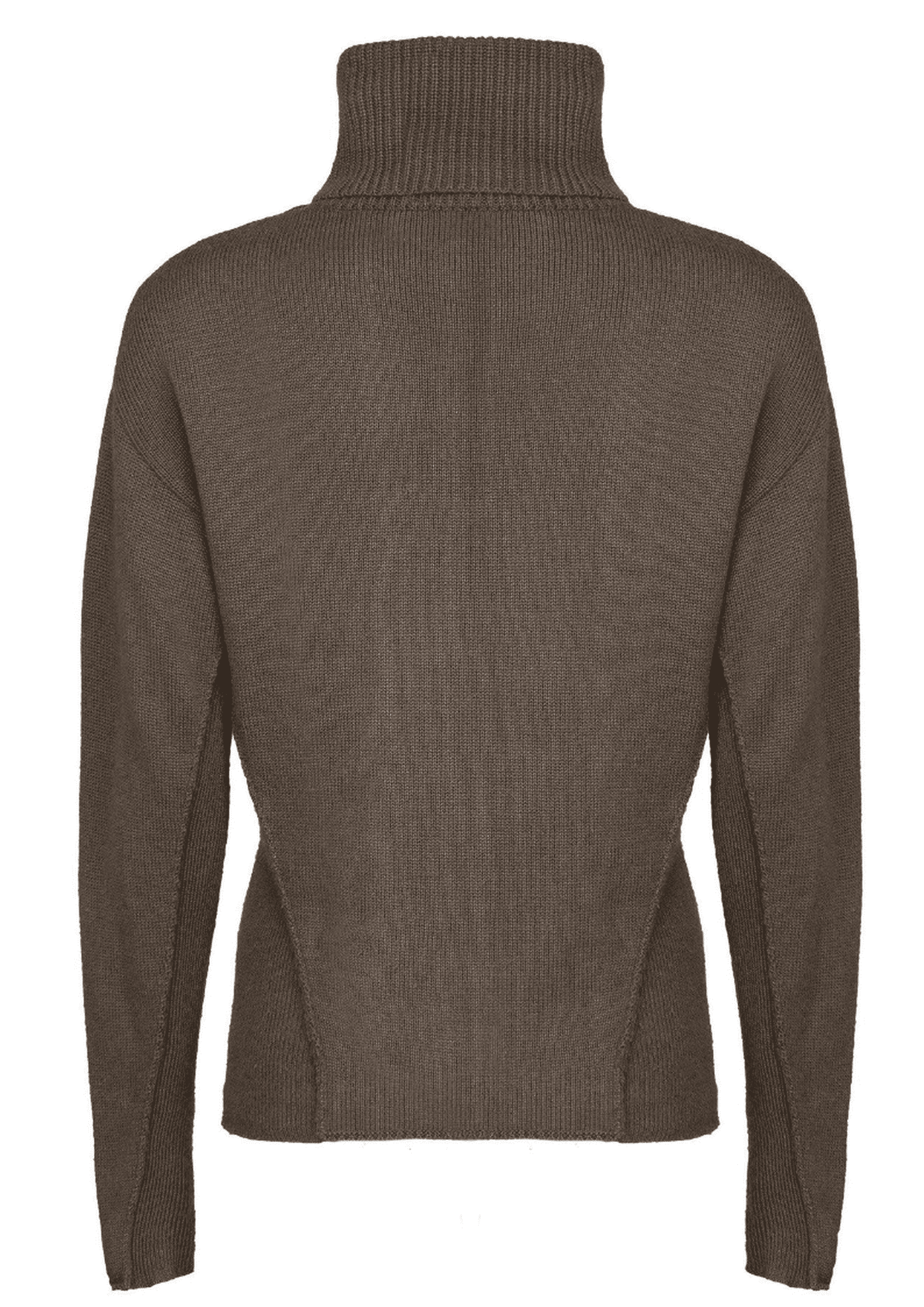 Thick, Premium Wool & Cashmere Roll Neck Jumper
