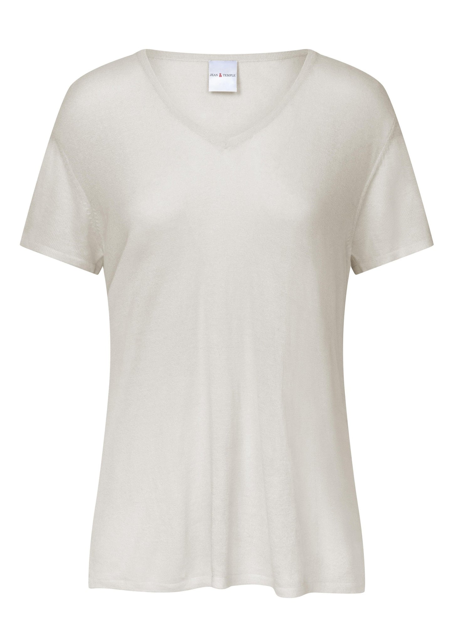 Short Sleeve Silk & Cashmere T-shirt