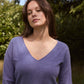 100% Cashmere V-neck Jumper. LAST FEW REMAINING. Was £220 now £165.