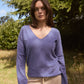 100% Cashmere V-neck Jumper. LAST FEW REMAINING. Was £220 now £165.