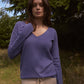 100% Cashmere V-neck Jumper. LAST FEW REMAINING. Was £220 now £165.