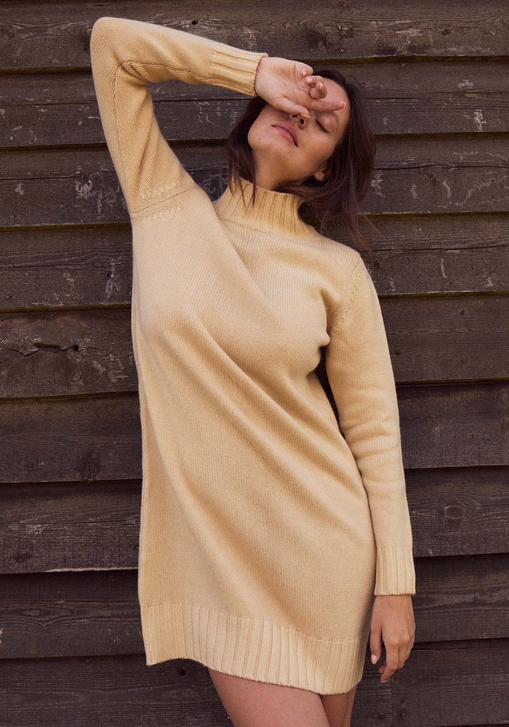 Wool & Cashmere Dress | Jean and Temple – Jean and Temple