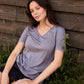 Short Sleeve Silk & Cashmere T-shirt