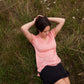 Short Sleeve Silk & Cashmere T-shirt