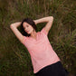 Short Sleeve Silk & Cashmere T-shirt