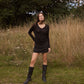 Long Sleeve Silk & Cashmere T-shirt