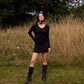 Long Sleeve Silk & Cashmere T-shirt