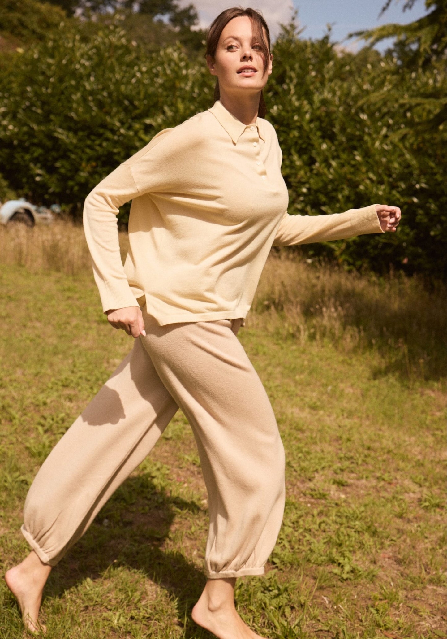 Wool & Cashmere Jogging Bottoms