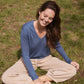 Long Sleeve Silk & Cashmere T-shirt