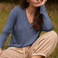 Long Sleeve Silk & Cashmere T-shirt