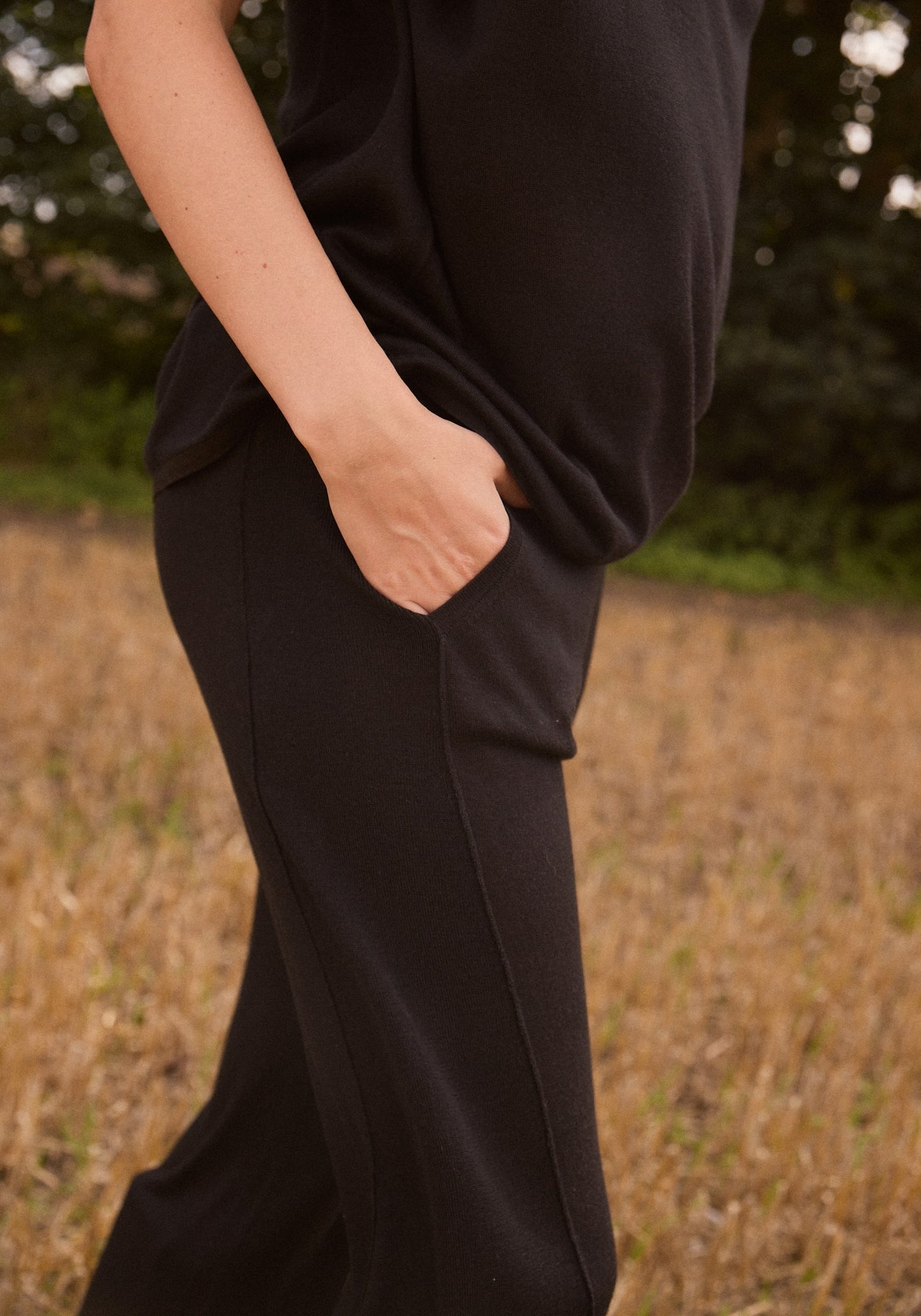 Silk & Cashmere Trousers