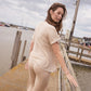 Silk & Cashmere Boat Neck Top and Trouser Set