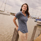 Short Sleeve Silk & Cashmere T-shirt