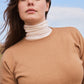 Caramel Crew Neck in Cashmere and Wool