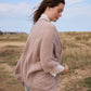 100% Cashmere Three Quarter Length Open Cardigan. LAST FEW REMAINING. WAS £295 now £195.