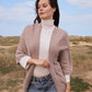 100% Cashmere Three Quarter Length Open Cardigan. LAST FEW REMAINING. WAS £295 now £195.