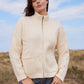 Wool & Cashmere Zip Cardigan