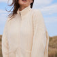 Wool & Cashmere Zip Cardigan