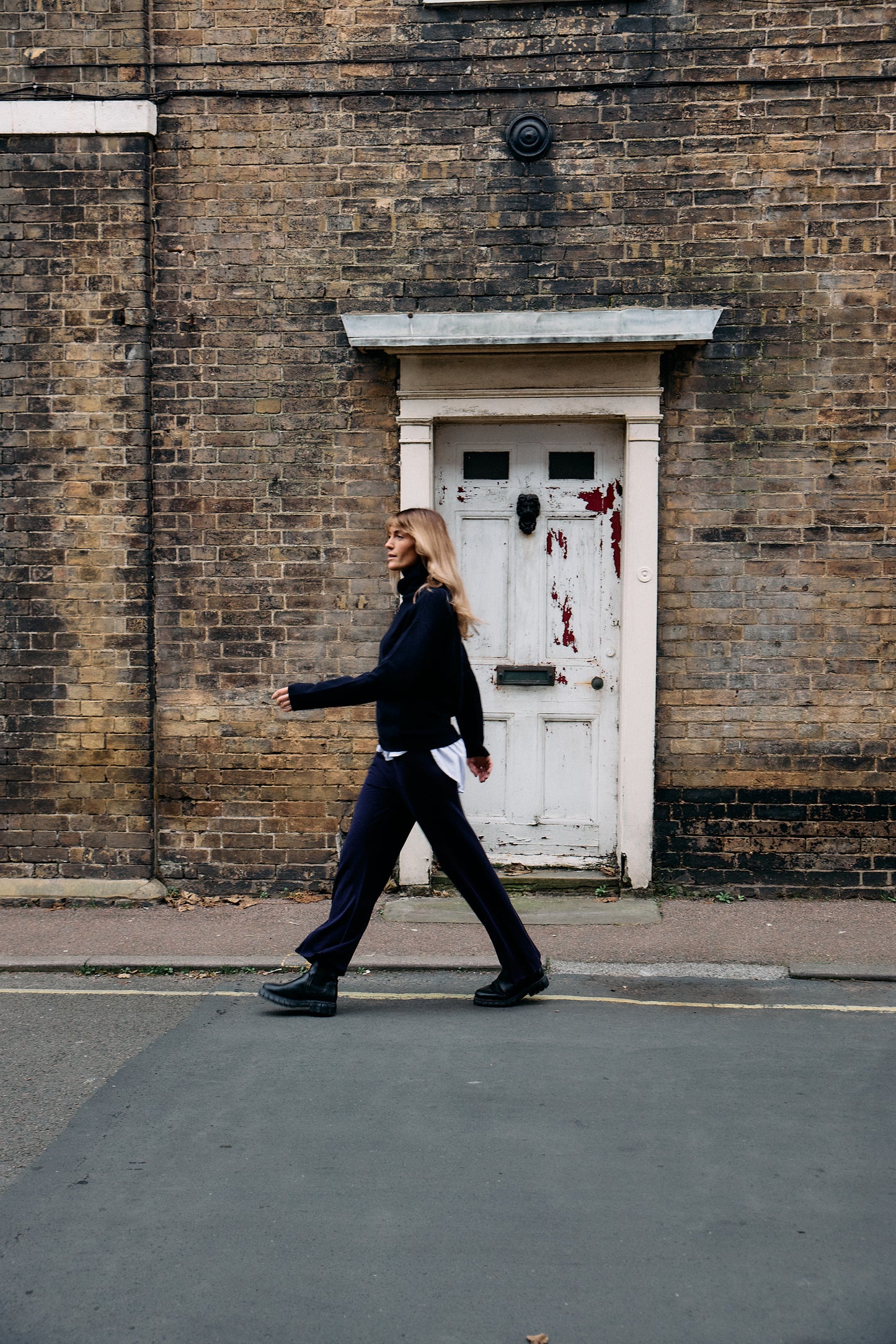 Thick, Premium Wool & Cashmere Roll Neck Jumper