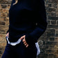 Thick, Premium Wool & Cashmere Roll Neck Jumper