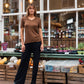 Short Sleeve Silk & Cashmere T-shirt