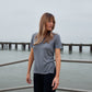 Short Sleeve Silk & Cashmere T-shirt