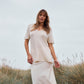 Short Sleeve Silk & Cashmere T-shirt