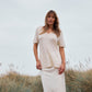 Short Sleeve Silk & Cashmere T-shirt