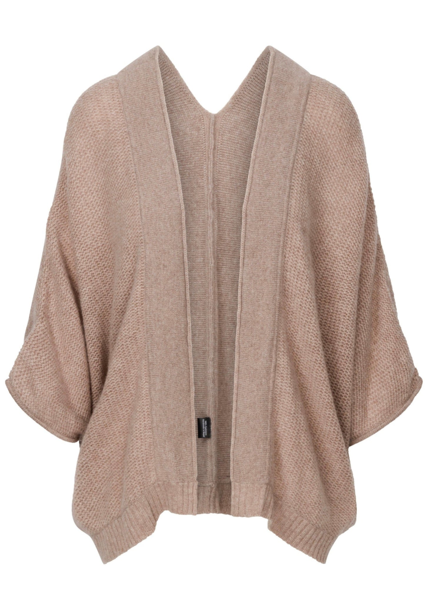 100% Cashmere Three Quarter Length Open Cardigan. LAST FEW REMAINING. WAS £295 now £195.