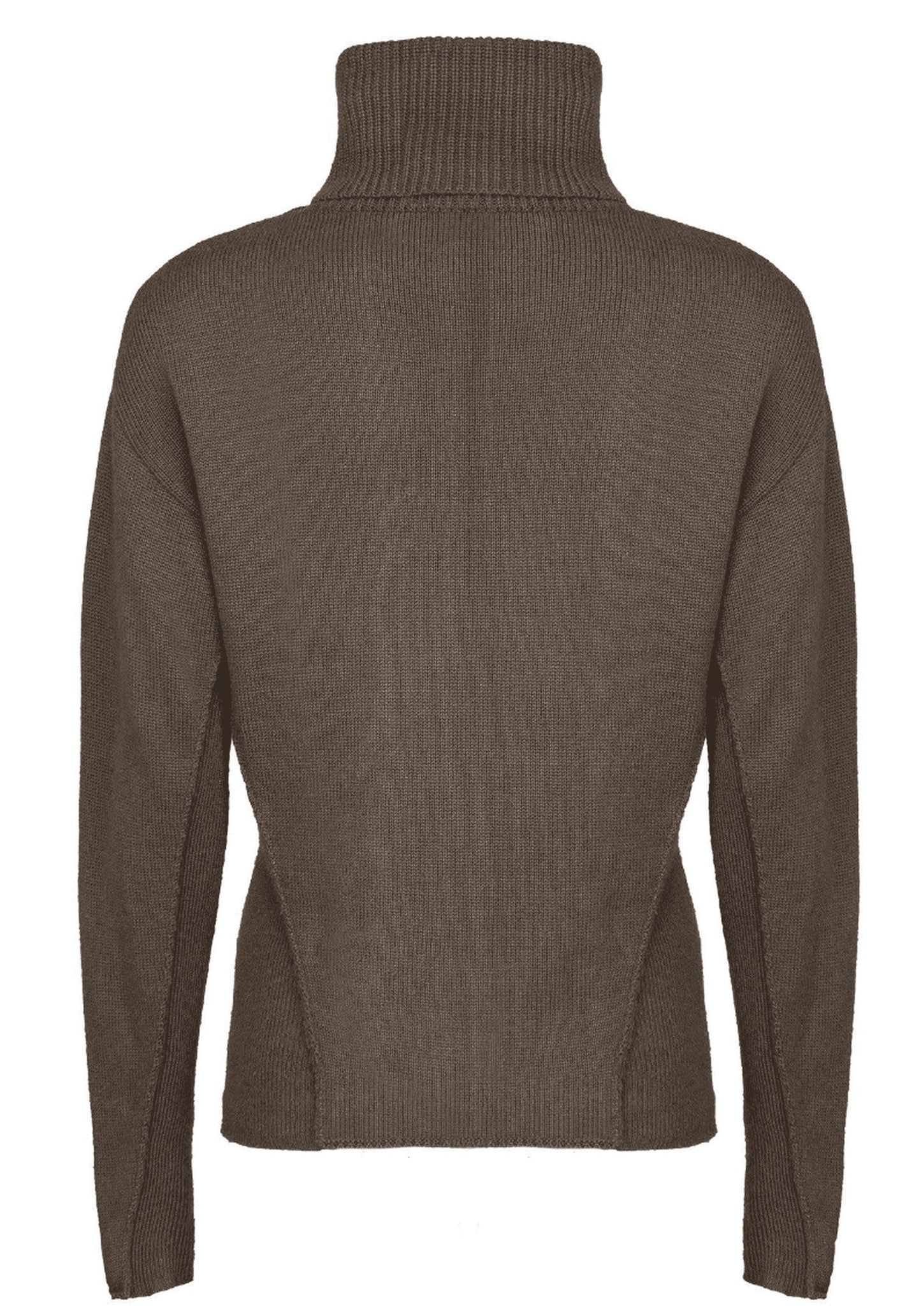 Thick, Premium Wool & Cashmere Roll Neck Jumper