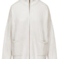 Wool & Cashmere Zip Cardigan.