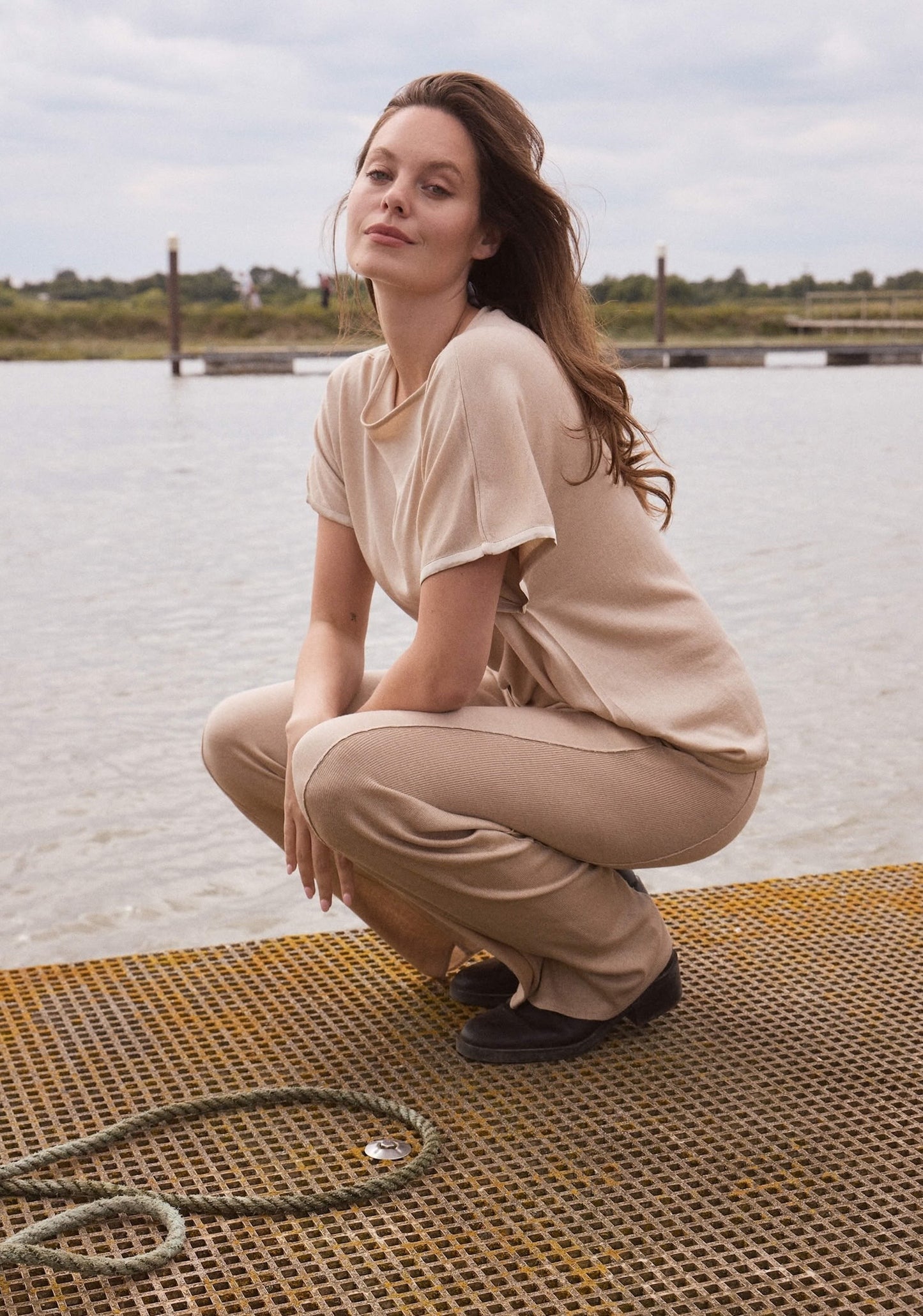 Silk & Cashmere Trousers