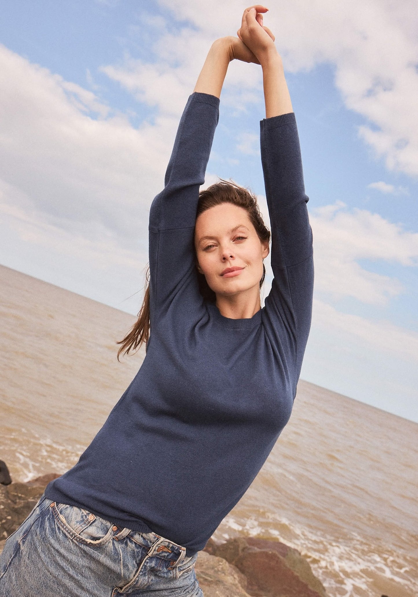 Round Neck Wool & Cashmere Jumper