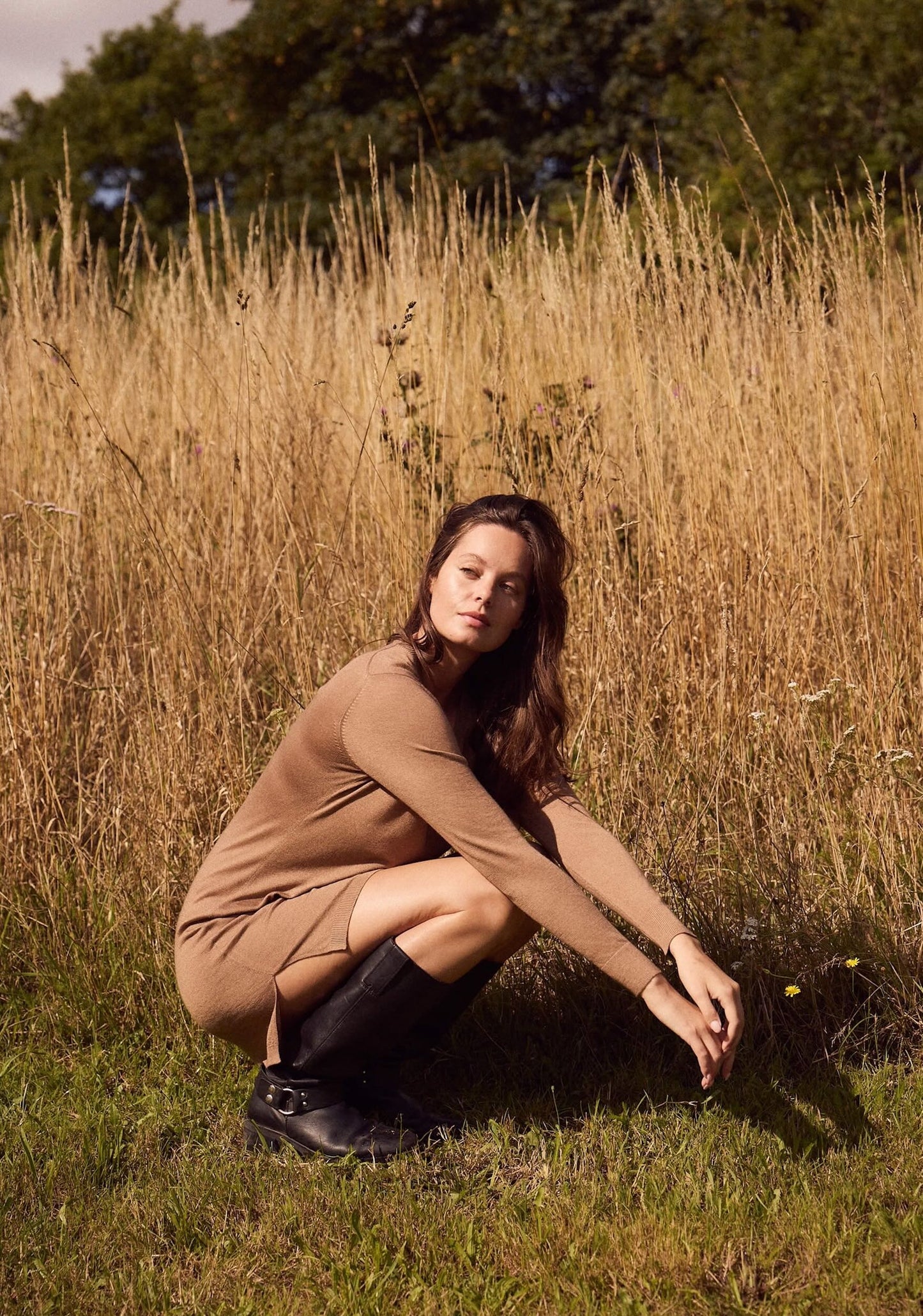 Super Soft Silk & Cashmere Dress