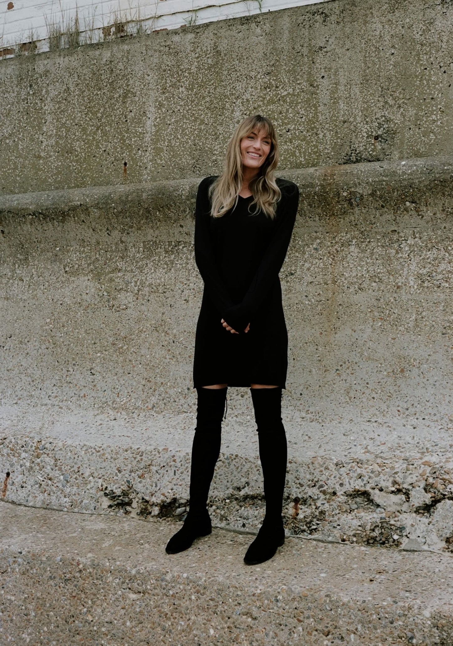 Super Soft Silk & Cashmere Dress