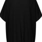 Short Sleeve Silk & Cashmere Boat Neck Top