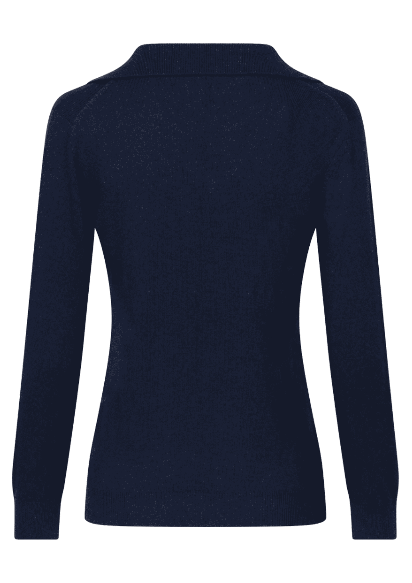 Silk & Cashmere Polo Jumper