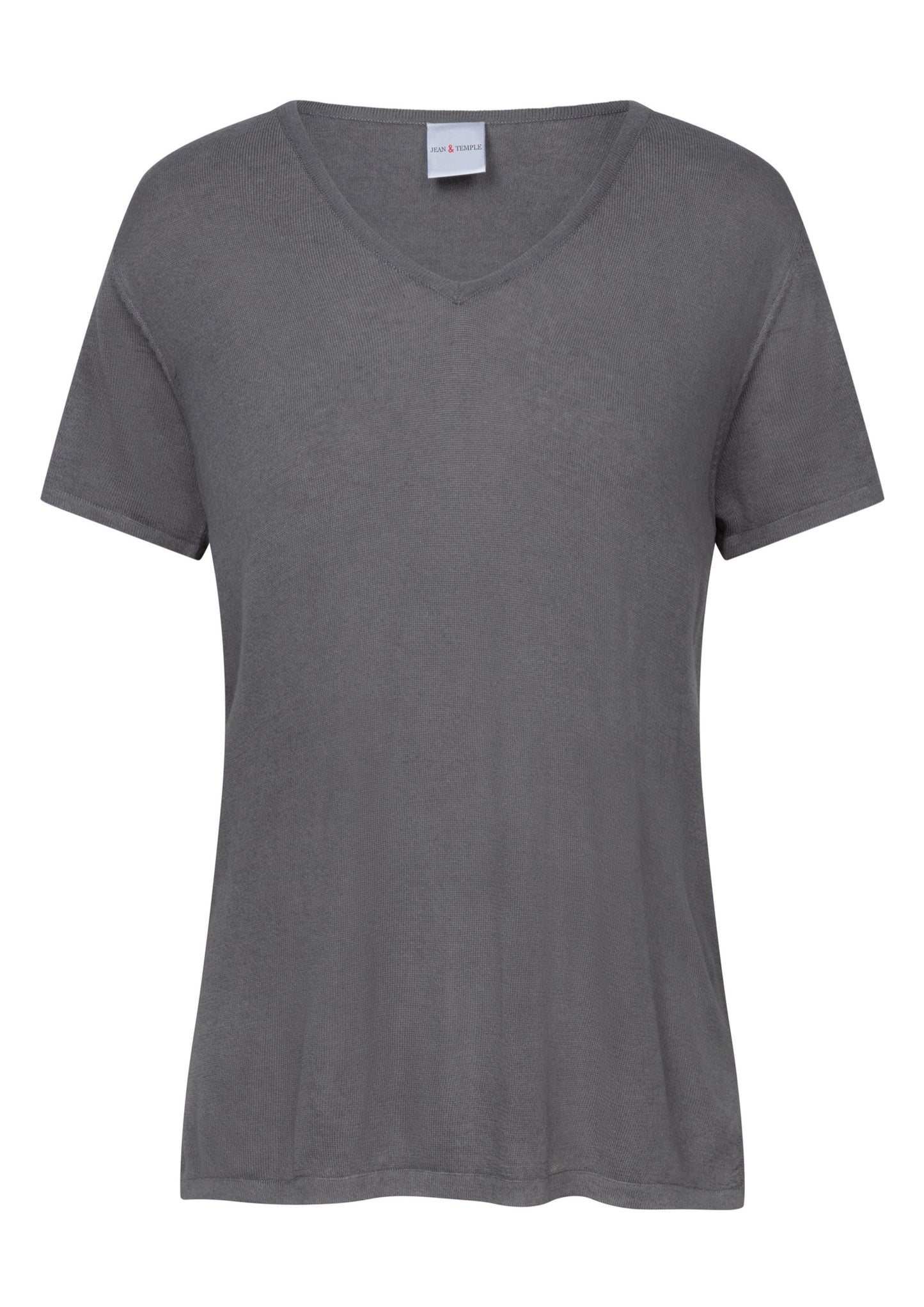 Short Sleeve Silk & Cashmere T-shirt