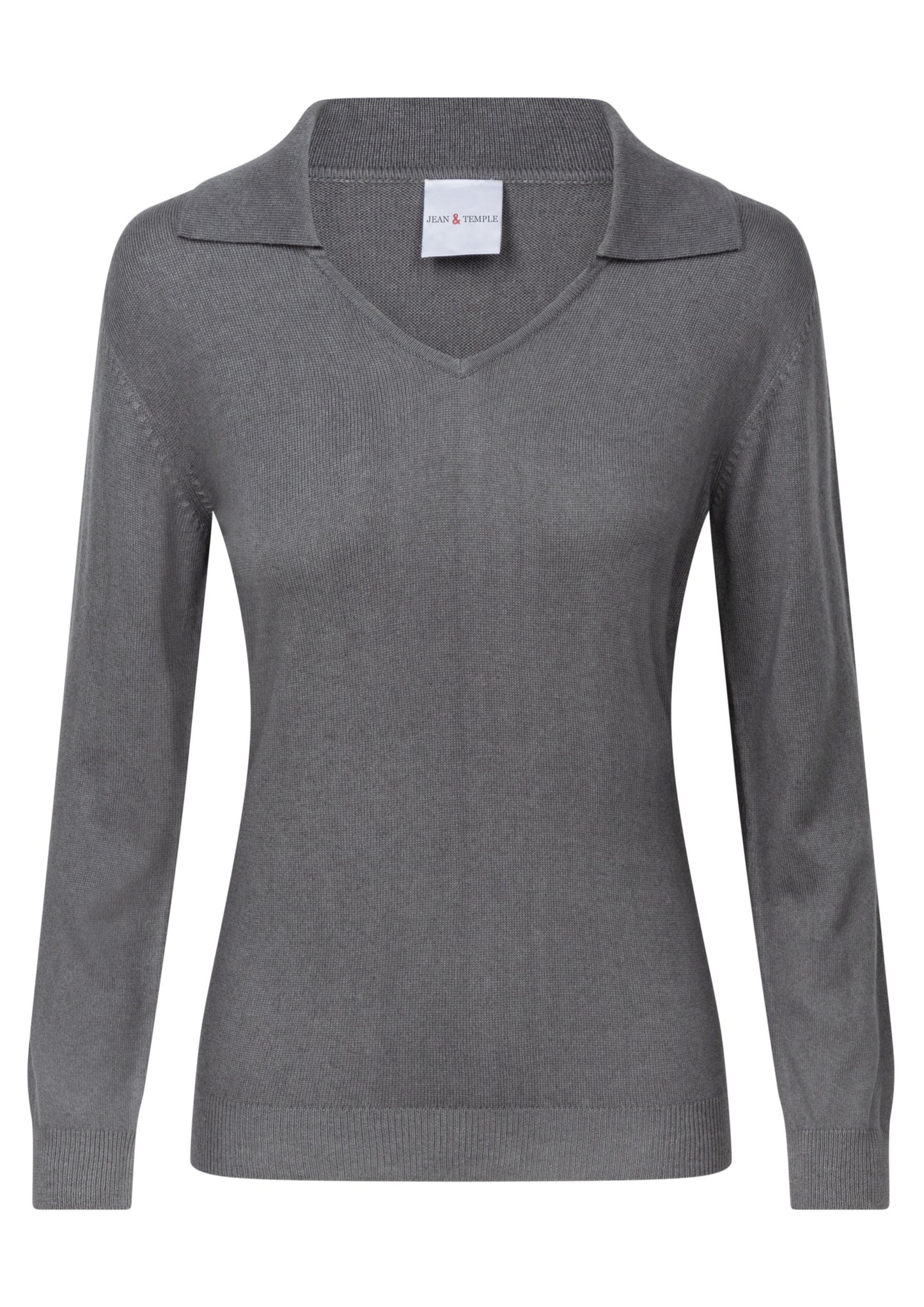 Silk & Cashmere Polo Jumper